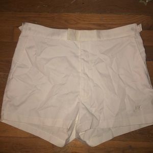 Nike White Golf shorts